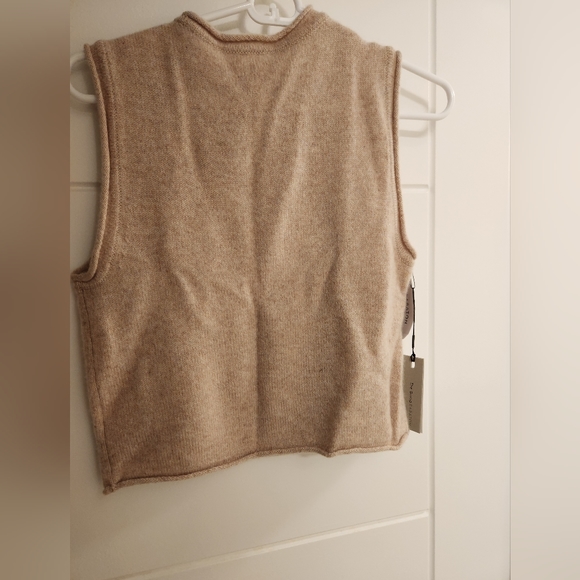 Aritzia Babaton Ellipsis Heather Cashmere Sweater Tank XXS - Picture 4 of 4
